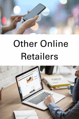 You Can Purchase From Other Online Retailers, Too!